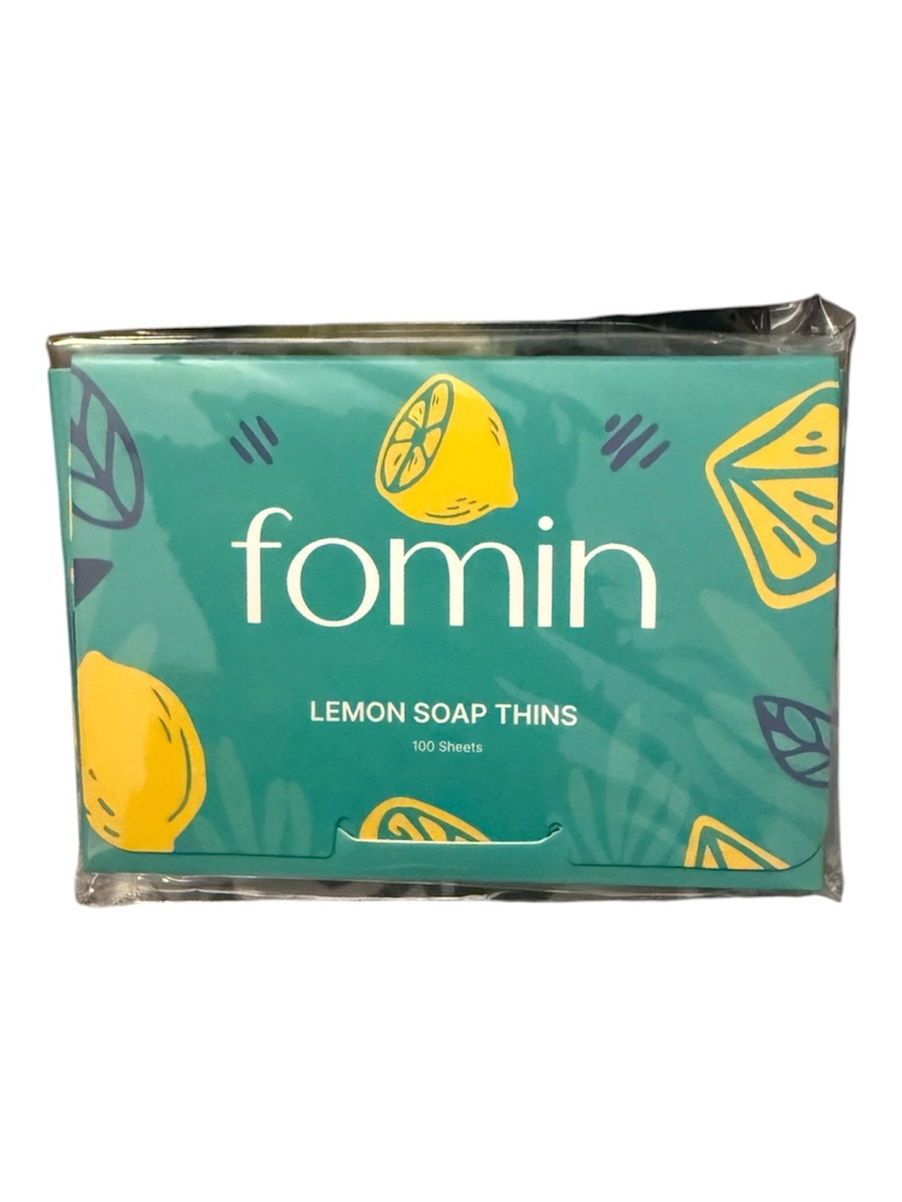 Fomin Lemon Soap Thins - Teal & Yellow